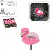 Solárna záhradná lampa plameniak, teplá biela, 10,5 × 5 × 17,5 cm Solárna záhradná lampa plameniak, teplá biela, 10,5 × 5 × 17,5 cm