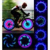 LED svetlo do výpletu bicykla 32 LED – viacfarebné LED svetlo do výpletu bicykla 32 LED – viacfarebné