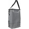 Nákupný vozík s kolieskami a nastaviteľnou rúčkou, sivý, 40 L Nákupný vozík s kolieskami a nastaviteľnou rúčkou, sivý, 40 L