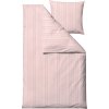Posteľná bielizeň Noble s obliečkou na vankúš 60 x 63 cm zapínanie na zips 140 x 200 cm ružová Posteľná bielizeň Noble s obliečkou na vankúš 60 x 63 cm zapínanie na zips 140 x 200 cm ružová
