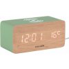 LED budík-hodiny 5933GR Karlsson s nabíjačkou smartfónov 15cm LED budík-hodiny 5933GR Karlsson s nabíjačkou smartfónov 15cm