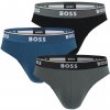 Boss Power cotton stretch modern dark tones / signature waist