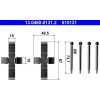 Súprava príslušenstva, obloženie kotúčovej brzdy ATE 13.0460-0131.2 Súprava príslušenstva, obloženie kotúčovej brzdy ATE 13.0460-0131.2