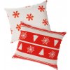 Textilomanie Sada 2 obliečok na vankúš VIANOČNÝ JELEŇ A STROMČEK 40x50 cm Textilomanie Sada 2 obliečok na vankúš VIANOČNÝ JELEŇ A STROMČEK 40x50 cm