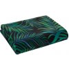 Deka PALMS čierna, modro-zelené palmové listy 150 x 200cm Deka PALMS čierna, modro-zelené palmové listy 150 x 200cm