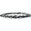 Módní náramok striebro s diamantom 9 mm 20 cm - B-B-B0550-02176-925-B SAVICKI Módní náramok striebro s diamantom 9 mm 20 cm - B-B-B0550-02176-925-B SAVICKI