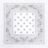 Party Bandana šatka biela na party a karneval Party Bandana šatka biela na party a karneval