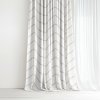 Goldea bavlnený záves - béžový cikcak na bielom 160x150 cm Goldea bavlnený záves - béžový cikcak na bielom 160x150 cm