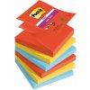 Z-bločky Post-it Super Sticky PLAYFUL, veľkosť 76x76 mm, 6 bločkov po 90 lístkov Z-bločky Post-it Super Sticky PLAYFUL, veľkosť 76x76 mm, 6 bločkov po 90 lístkov