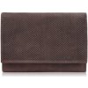 Paolo Peruzzi peňaženka z pravej kože hnedá - dámska Paolo Peruzzi peňaženka z pravej kože hnedá - dámska