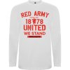 Superfutbal Pánske tričko dlhý rukáv red army, biele Veľkosť: M Superfutbal Pánske tričko dlhý rukáv red army, biele Veľkosť: M