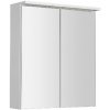 Aqualine KAWA - Zrkadlová skrinka s LED osvetlením, 60x70x22 cm, biela WGL60S Aqualine KAWA - Zrkadlová skrinka s LED osvetlením, 60x70x22 cm, biela WGL60S