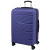 Cestovný kufor Dielle 4W L PP 170-70-05 100 L modrá Cestovný kufor Dielle 4W L PP 170-70-05 100 L modrá