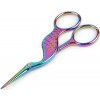 Nožnice vyšívacie bocian dĺžka 10 cm - 1 ks multikolor Nožnice vyšívacie bocian dĺžka 10 cm - 1 ks multikolor