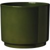 Obal na kvetináč keramický Oslo 70´s Ø 13 cm zelený Obal na kvetináč keramický Oslo 70´s Ø 13 cm zelený