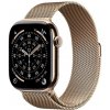 Apple Watch Series 11 GPS + Cellular 46mm Zlatý titán so zlatým milánskym ťahom - M/L MFD84WF-A Apple Watch Series 11 GPS + Cellular 46mm Zlatý titán so zlatým milánskym ťahom - M/L MFD84WF-A