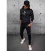 Pánska tepláková súprava DStreet čierna | šedá M DStreet 5904056378678 Pánska tepláková súprava DStreet čierna | šedá M DStreet 5904056378678