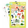 Djeco Detské tetovanie Roztomilé zvieratká Djeco Detské tetovanie Roztomilé zvieratká
