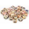Chessex - kocky - Festive Circus/Black 16mm (1 ks) Chessex - kocky - Festive Circus/Black 16mm (1 ks)