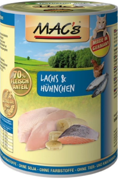 MACs LACHS/HUHNCHEN 400 g