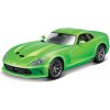 Maisto SRT Viper GTS 2013 1:18 zelená metalíza Maisto SRT Viper GTS 2013 1:18 zelená metalíza