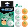 Míčky na stolní tenis DONIC Elite TT-Ball * 6ks - bílé a oranžové Míčky na stolní tenis DONIC Elite TT-Ball * 6ks - bílé a oranžové