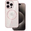TopQ Puzdro Glitter Magsafe pre Iphone 11 ružové priehľadné TopQ Puzdro Glitter Magsafe pre Iphone 11 ružové priehľadné