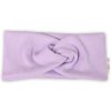 Baby Nellys Hand Made Dvojvrstvová rebrovaná čelenka, lila Baby Nellys Hand Made Dvojvrstvová rebrovaná čelenka, lila