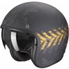 SCORPION prilba BELFAST EVO Nevada matt black/gold - M SCORPION prilba BELFAST EVO Nevada matt black/gold - M