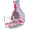 Milly Mally Postieľka-kolíska pre bábiky Lily Prestige Pink
