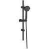 Invena Kalitea, sprchový stĺp 70cm s ručnou sprchovou hlavicou, ručná hlavica 2-funkcie, čierna matná, INV-AU-72-Z04-V Invena Kalitea, sprchový stĺp 70cm s ručnou sprchovou hlavicou, ručná hlavica 2-funkcie, čierna matná, INV-AU-72-Z04-V
