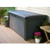 Ratanea Záhradný úložný box COLBORNE hnedý - 416L Ratanea Záhradný úložný box COLBORNE hnedý - 416L