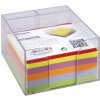 Stolový organizér Office Products s farebnými blokmi plastový, transparentný Stolový organizér Office Products s farebnými blokmi plastový, transparentný