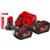 MILWAUKEE M18 HIGH OUTPUT Set akumulátorov 4933464261 MILWAUKEE M18 HIGH OUTPUT Set akumulátorov 4933464261