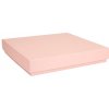 Darčeková krabička s vekom 300x300x50 mm, ružová Darčeková krabička s vekom 300x300x50 mm, ružová