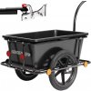 Monzana Prívesný vozík za bicykel, TERY. 90l, 61x153x90cm, čierny Monzana Prívesný vozík za bicykel, TERY. 90l, 61x153x90cm, čierny