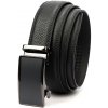 Elegantný čierny pánsky kožený opasok s automatickou prackou G562 Elegantný čierny pánsky kožený opasok s automatickou prackou G562
