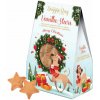 Vánoční vanilkové hvězdičky s malinou, 180g Vánoční vanilkové hvězdičky s malinou, 180g