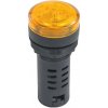 LED kontrolka s bzučiakom AD16-22SM, IP65 pre priemer otvoru 22mm Žltá 220-250 V AC LED kontrolka s bzučiakom AD16-22SM, IP65 pre priemer otvoru 22mm Žltá 220-250 V AC
