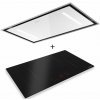 FABER HEAVEN DUAL LIGHT G/WH FLAT KL A90 + FABER FCH 84 BK KL FABER HEAVEN DUAL LIGHT G/WH FLAT KL A90 + FABER FCH 84 BK KL