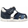 Geox detské sandále z ekologickej kože, modré veľkosť 19 Geox detské sandále z ekologickej kože, modré veľkosť 19
