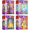 Disney Princess 54-dielne mini puzzle vo viacerých variantoch - Trefl Disney Princess 54-dielne mini puzzle vo viacerých variantoch - Trefl