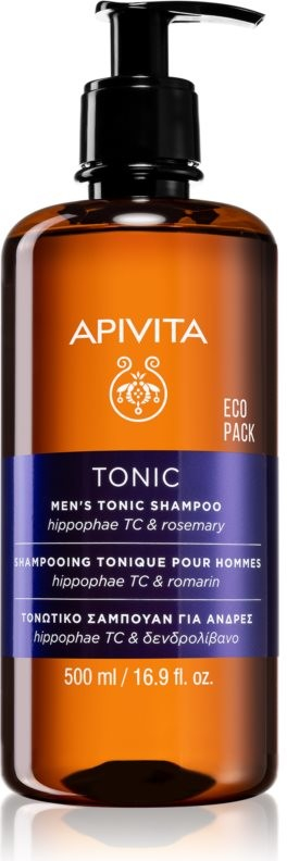 Apivita Men\'s Care HippophaeTC & Rosemary šampón proti vypadávaniu vlasov 500 ml