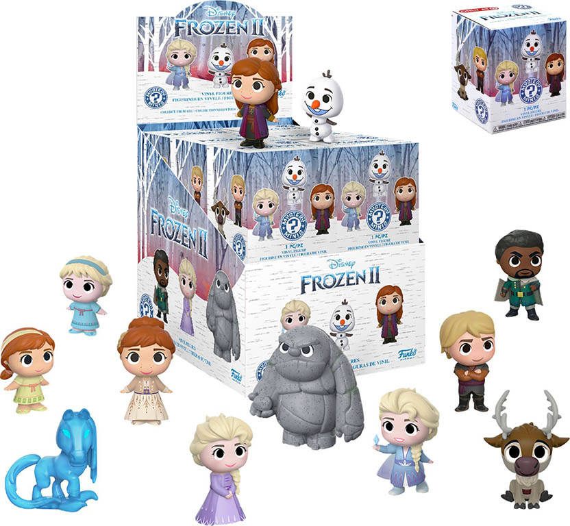 Funko POP! Frozen Ľadové kráľovstvo Mystery Minis figurky - krabička s prekvapením