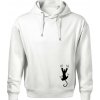 Mačka visiaca - Oversized mikina pánska Moon - kratšia + širšia - XL ( Biela ) Mačka visiaca - Oversized mikina pánska Moon - kratšia + širšia - XL ( Biela )