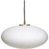 Hübsch Závesný luster White & Gold Lamp Hübsch Závesný luster White & Gold Lamp
