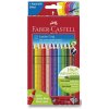 Faber-Castell Jumbo Grip - Pastelky trojhranné - 12 ks + strúhadlo Faber-Castell Jumbo Grip - Pastelky trojhranné - 12 ks + strúhadlo