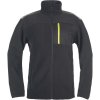 Cerva EMERTON STRETCH Fleece bunda čierna/žltá 4XL Cerva EMERTON STRETCH Fleece bunda čierna/žltá 4XL