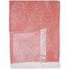 Červený pléd s podielom bavlny Euromant Dotty Diamond, 140 x 180 cm Červený pléd s podielom bavlny Euromant Dotty Diamond, 140 x 180 cm