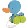 Small Foot Tahací hračka na provázku modré kačátko Small Foot Tahací hračka na provázku modré kačátko